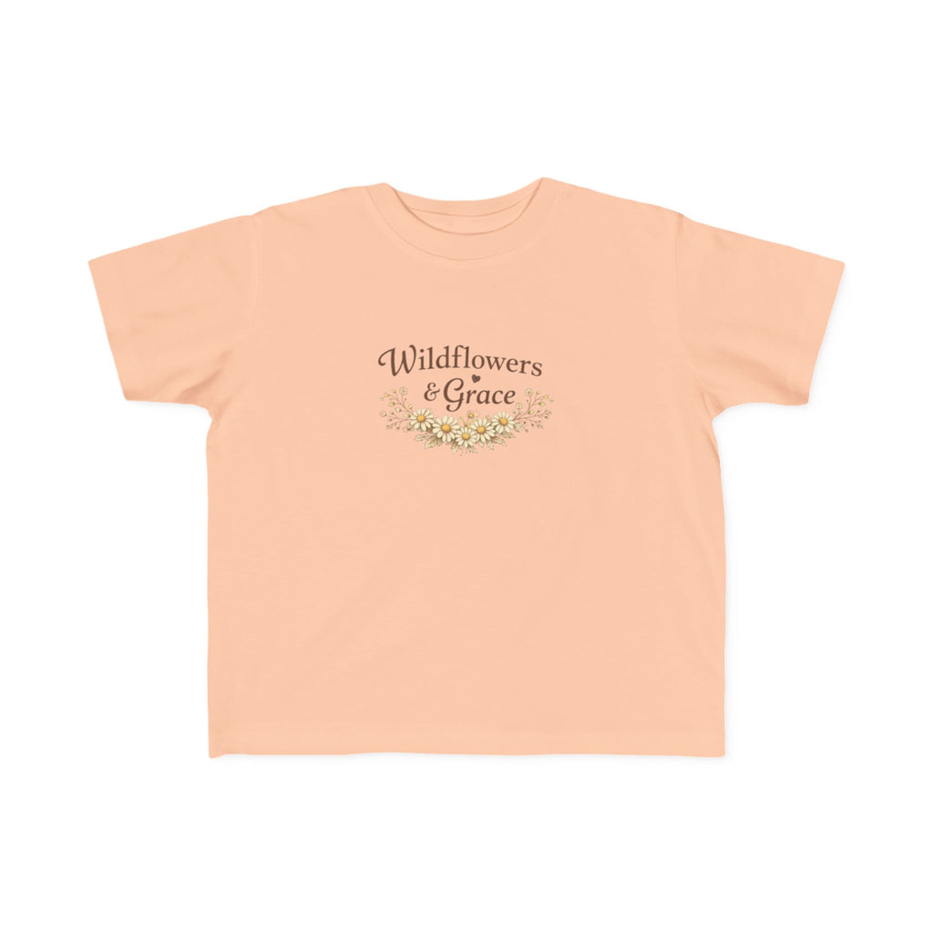 Wildflowers & Grace Toddler Tee — Floral Baby Shirt