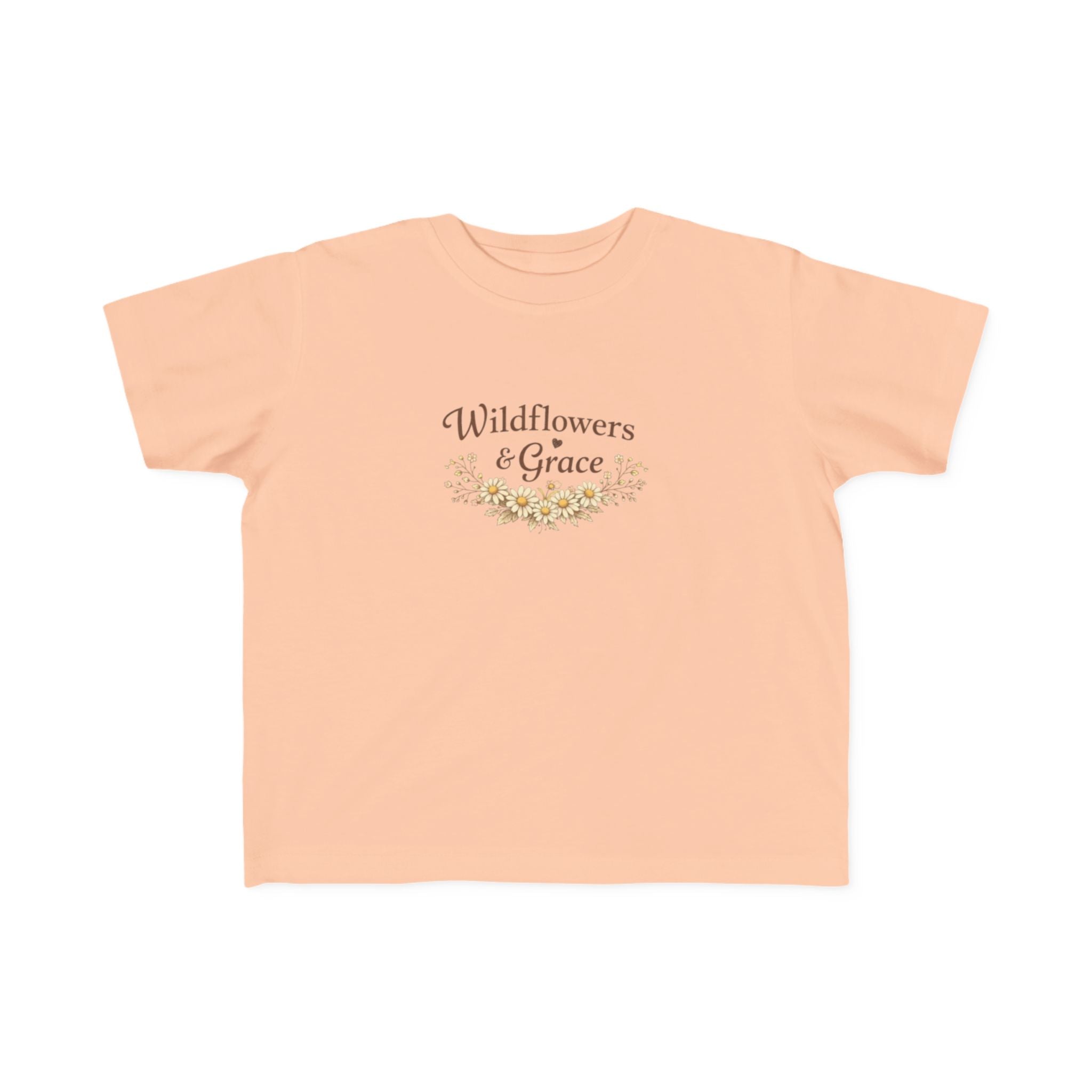 Wildflowers & Grace Toddler Tee — Floral Baby Shirt