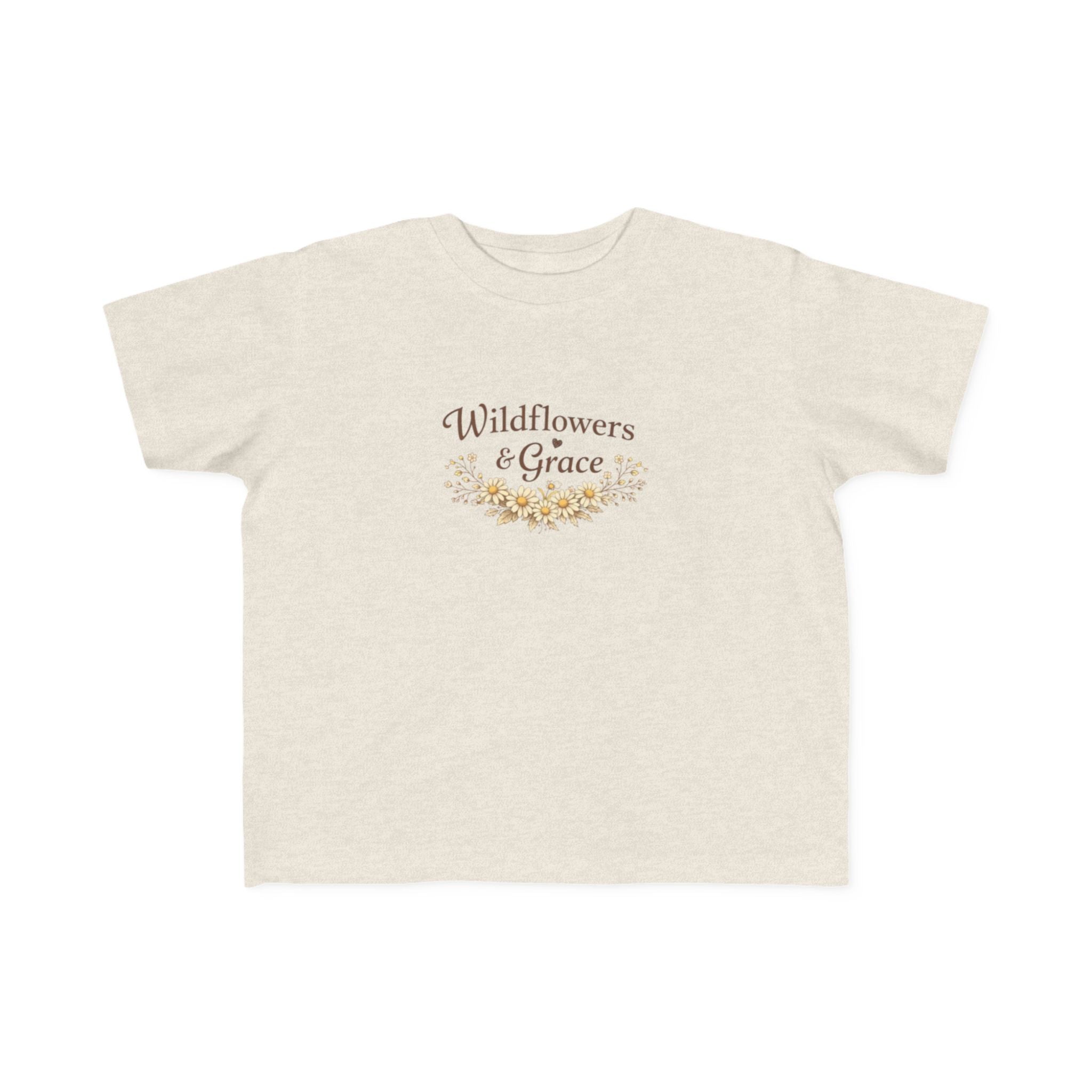 Wildflowers & Grace Toddler Tee — Floral Baby Shirt