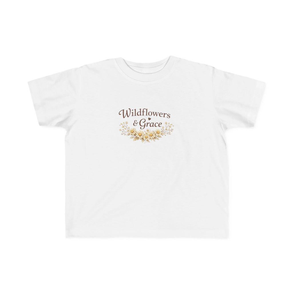 Wildflowers & Grace Toddler Tee — Floral Baby Shirt