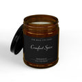 Comfort Spice Soy Candle — Hand-Poured Scented Candle in Amber Jar (4oz & 9oz)